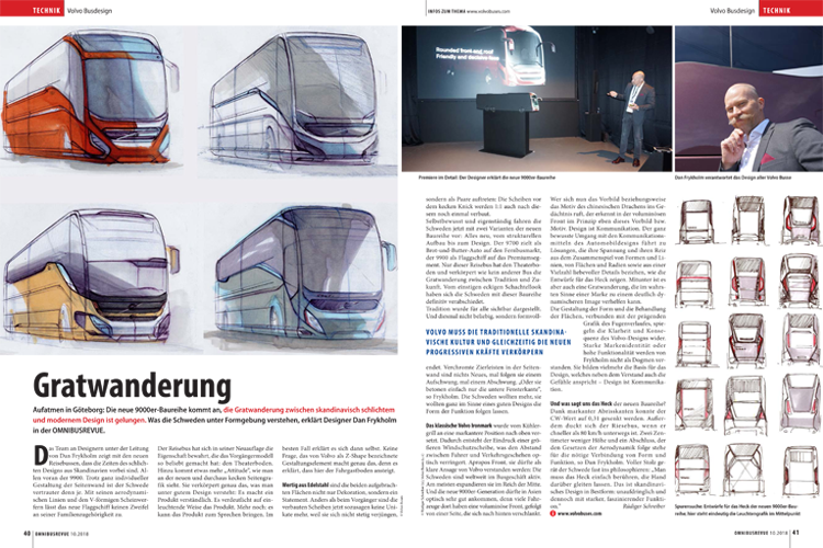 Reportage – Volvo Busdesign
