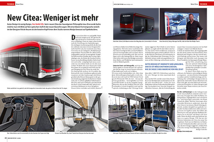 Reportage – Busdesign bei VDL